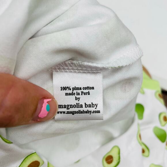 NWT Magnolia Baby 8Y Tiny Avocado Short Pjs - Picture 3 of 3